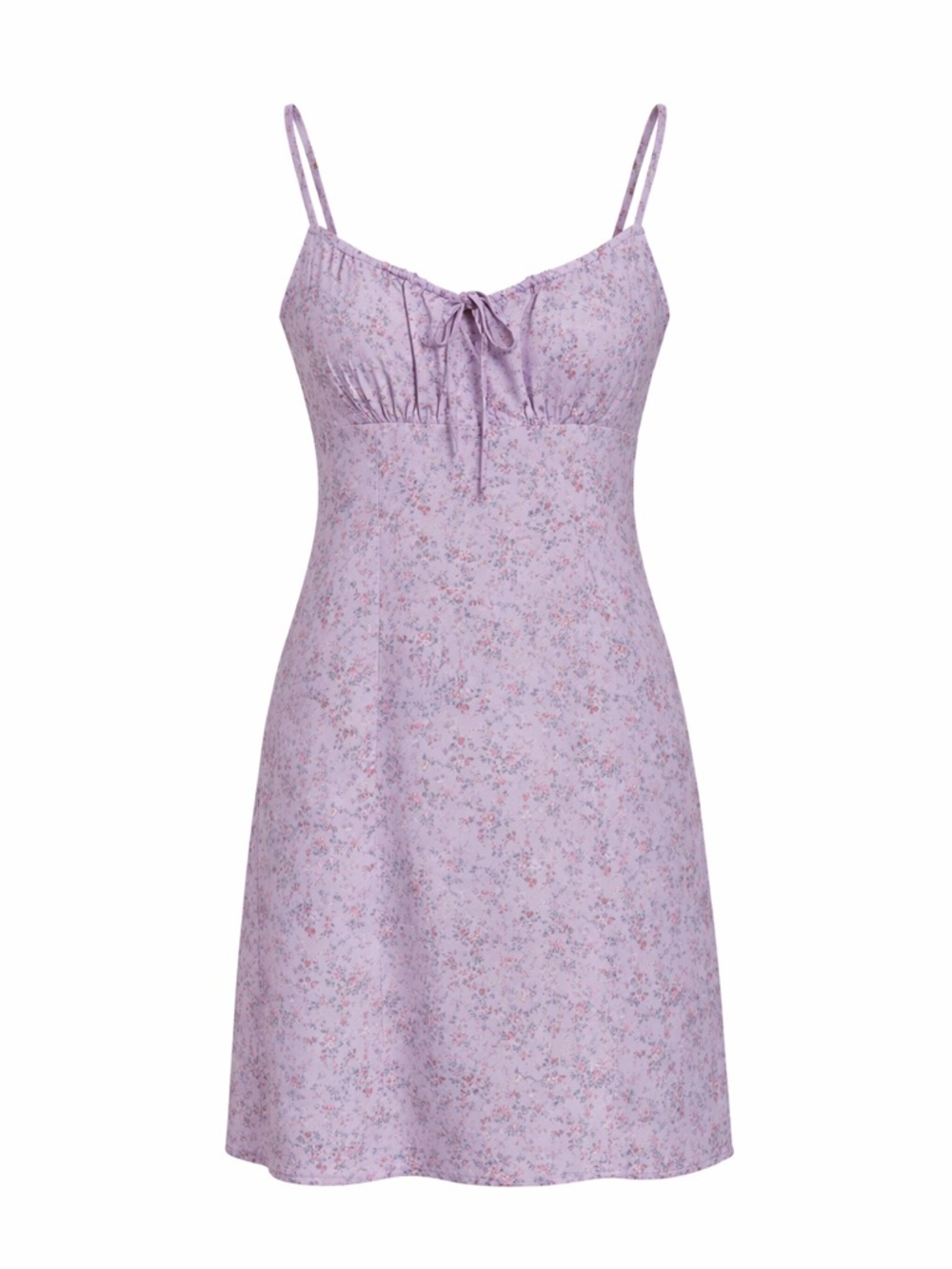 John Galt purple babydoll mini dress, no size, fits like small